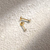 2/8PCS Stainless Steel Eearring Nose Stud Cartilage Piercing Jewelry Helix Tragus Lip Flat Back Tiny Earrings for Women 18G - Image 4