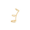 1PC Silver Sparkling Zircons Long Chain Tassel Clip Earrings For Women Elegant Wedding Party Jewelry Ear Cuff - Image 25