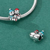 Silver Charms Beads Reindeer Bell Gift Christmas Series Dangle Fit Bracelet Women Jewelry Gift - Image 5