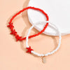 Starfish Anklet Chain Women Conch Shell Boho Leg Bracelet Beads Flower Jewelry Beach - Image 4