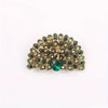 and peacock open screen brooch, European and American retro colored enamel pin accessories - Image 33