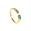 Month Birthstone Style Ring with Zircon Accents in Gold Tone or Silver Tone - Image 16