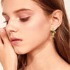 Zircon Flower Drop Earrings for Women Korean Elegant Long Tassel Earring Female Party Temperament Jewelry - Image 4