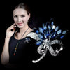 Temperament Purple Crystal Flower Brooches for Women Shiny Full of Zircon Pins Suit Jewelry Party Accessory Gift - Image 2