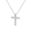 Zirconia Cross Pendant Necklace for Women Zircon Crystal Stainless Steel Chain Charm Aesthetic Jewerly collares - Image 7