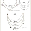 Men Y2k Star Charm Layered Street Style Pant Jeans Chain Belt - Image 6
