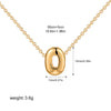 Tiny Gold Color Bubble Balloon Initial Letters Charms Chocker Necklaces for Women Single Alphabet Chains Personalized Jewelry - Image 23