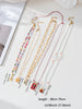 5PCS Charm Bohemian Sea Star Pendant Irregular Gravel Beads Clavicle Chain Women's Necklace Holiday Jewelery Accessories - Image 4