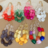 Bohemian Acrylic Multi-layer Choker Necklaces for Women Irregular Colorful Bead Necklace Exaggerated Party Wedding Accessories F - Image 1