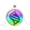 Anime Mega Stone Poke Necklace Glass Dome Cabochon Pendant Jewelry Choker Necklaces for Women Gift - Image 3