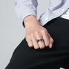 Viking Celtic Knot Rune Rings For Men Rotating Stainless Steel Relife Spinning Ring Antiestres - Image 2