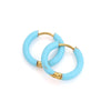6pcs Colorful Enamel Stainless Steel Earring Hoop For Women Round Circle Huggie Earring Jewelry Supplies - Image 7