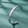 Eueavan Ayatul Kursi Stainless Steel Bangles Arabic Calligraphy Allah Islam Muslim Quran Verse Cuff Bracelet Religious Jewelry - Image 4