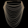 Stonefans Rave Multilayer Chest Chain Top Bikini Outfits for Women Festival Lingerie Tassel Rhinestone Bra Jewelry Dress Party