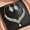 Ladies' Design Necklace Earrings Jewelry Set Suitable for Daily Wear, Wedding Parties, Holiday Gifts - Image 16