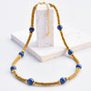 Colorful Stone Beads Chain Bohemia Stainless Steel Gold Color Metal Bracelets Jewelry Gift for Women - Image 26
