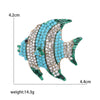 Enamel Goldfish Pins for Women Unisex Enamels Animal Brooches Banquet Party Backpack Gifts Jewelry Accessories - Image 11