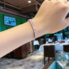 Rhinestone Accent Stainless Steel Bracelet in Multiple Styles - Image 2
