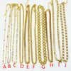 5 pieces Solo link chain necklace plated with lobsters 5cm extention chain necklace jewelry accessories 80128 - Image 1