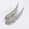 Classic Sparkling Rhinestone Angel Wings Brooches for Women Dress Buckle Feather Brooch Pins For Man Suit Elegant Jewelry Gifts - Image 6