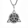 Stainless Steel Triquetra Symbol Necklace Celtic Witch Knot Pendant Necklace For Men Witchcraft Jewelry - Image 8