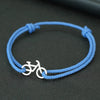 Red String Bicycle Charm Bracelet Adjustable Handmade Braided Lucky Rope Wristband for Women Men Gift For Lovers - Image 6