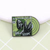 Underground Hip-hop Iron Mask Brooch Manga Style Album Metal Badge Hip Hop Legend Theme Classic Record Enamel Pin Fans Gifts - Image 2