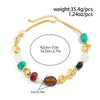 Bohemian Resin Bead Choker Necklace Adjustable - Image 4