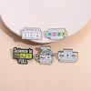 Science Chemical Molecular Structure Enamel Pins Chemistry Pharmacist Gene Strand Brooches Lapel Badge Jewelry Gift For Students - Image 2