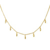 Pepper Star Pendant Tassel Choker Necklace for Women Shiny Zircon Gold Plated Necklace Jewely Accessories - Image 7
