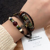 Black Leather Wristband Rivet Adjustable Bracelet Cuff Gothic Punk Bracelets Women Men Spikes Stud Bangle Rock Unisex Jewelry - Image 11