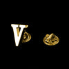 Quality Brass Initial A to Z 26 Letters Pin Golden Color English Symbol Design Men's Suit Collar Lapel Brooch Pin - Image 19