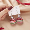Christmas Color Sequin Snowflake Resin Star Light Balls Dangle Earring for Women Christmas Festive Atmosphere Jewelry - Image 9