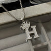 26 Letters A-Z Zircon Crown Pendant Necklace for Women Men Punk Initial Alphabet Necklaces Hip Hop Choker Chain Jewelry - Image 11