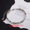 Silver Bracelet Red Persimmon Beaded Elastic Lucky Good For Woman Girl Jewelry Gift - Image 47