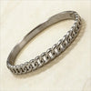 Women's 60mm Chain Snap-on Bangles Simple Button Bracelets Silver Gold Color Stainless Steel Jewelry Accessory - Image 5