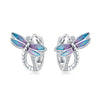 Silver Butterfly Fluttering Insect Earrings Jewelry Drop Earrings Jewelry Party Anniversary Gifts - Image 46