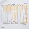 Elegant Multi-layered Necklace Set for Women Vintage Zircon Pearl Heart Butterfly Star Moon Pendant Necklace Jewelry - Image 6