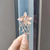 Elegant Opal Stone Flower Brooch Pins For Women Clothing Accessories Charms Rhinestone Tassel Brooches Party Jewelry Pin Gifts - Image 4