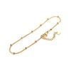 Stainless Steel Anklet Gold Color Round Link Chains On Foot Barefoot Sandals Anklet Bracelet Women Summer Jewelry,1PC - Image 6