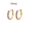 2PCS Stainless Steel Cubic Zirconia Chain Stud Earrings For Women Non-Piercing Ear Clip Ear Cuff Earring Cartilage Jewelry - Image 22