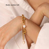 Classic Snake Chain Bracelets Women Gold Plated Stainless Steel Cuban Chain Bracelet Female Gifts Jewelry - Image 7