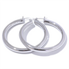Minimalistic Big Sleek Metal Round Hollow Hoop Earrings Anti Allergic 316L Stainless Steel Simple Ear Jewelry - Image 9