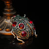 cartoon rhinestonne studded seven star ladybug brooch alloy enamel beetle men's women's clothing pin - Image 7