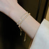 Wave Geometry Adjustable Bracelet Bangle Rhinestone Crystal Bracelets Women Wedding Wristband Jewelry - Image 21