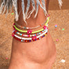 5Pcs/Set Handmade Flower Beads Anklets for Women Summer Beach Ankle Bracelets Foot Leg Chain Girls Holiday Jewelry Gifts - Image 1
