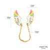 Pride Wings Enamel Pins Butterfly Wings Tassel Chain Brooch Metal Feather Lapel Pin Suit Coat Breastpin Women Men's Accessories - Image 9