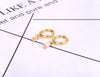 Stainless Steel Geometric Square Hoop Earrings Black/White/Red/Green CZ Crystal Bohemia Party Earrings For Women - Image 3
