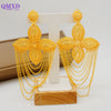 Bohemia Long Tassels Earrings African Dubai Gold Color Drop Earrings For Women Pendant Stud Earrings Wedding Jewellery Gifts - Image 11