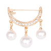 Cute Pearl Bow Brooch Small Sweater Pearl Decoration Brooches Pin For Wedding Woman - Image 14